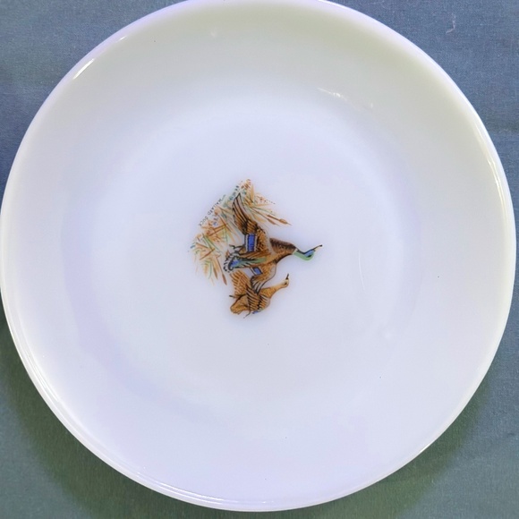 Fire King Mallard Duck Plate 9" - Picture 1 of 2